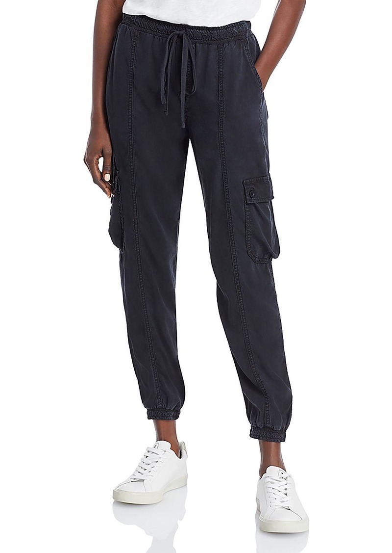 Bella Dahl Womens High Rise Jogger Cargo Pants