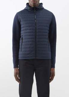 Belstaff - Vert Zipped Quilted-front Cotton Jacket - Mens - Navy