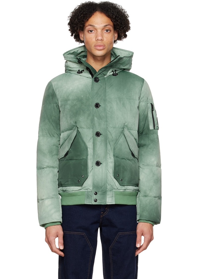 Belstaff Green Radar Down Jacket