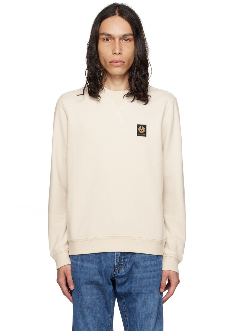 Belstaff Off-White Patch Sweatshirt