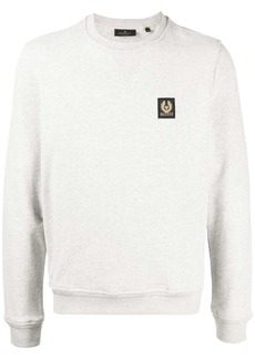 Belstaff logo-patch cotton sweatshirt