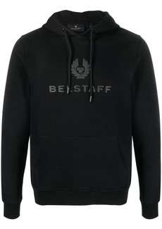Belstaff logo-print cotton hoodie