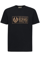 Belstaff Long Way Up Box Logo Cotton T-shirt
