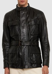 Belstaff Trailmaster Waxed Leather Jacket