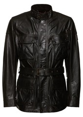 Belstaff Trailmaster Waxed Leather Jacket