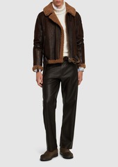 Belstaff Wilder Aviator Shearling Jacket