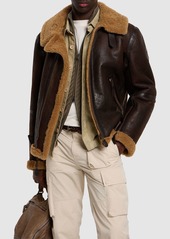 Belstaff Wilder Aviator Shearling Jacket