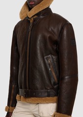 Belstaff Wilder Aviator Shearling Jacket