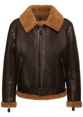 Belstaff Wilder Aviator Shearling Jacket