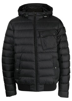 Belstaff zip-fastening padded hood jacket