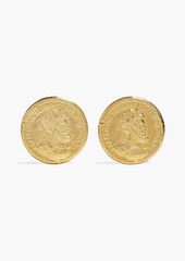 Ben-Amun - 24-karat gold-plated clip earrings - Metallic - OneSize