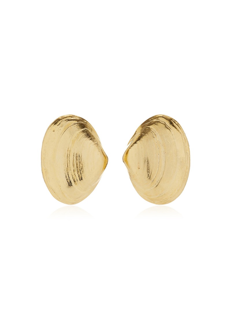 Ben-Amun - Exclusive 24K Gold-Plated Shell Earrings - Gold - OS - Moda Operandi - Gifts For Her