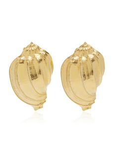 Ben-Amun - Exclusive 24K Gold-Plated Shell Earrings - Gold - OS - Moda Operandi - Gifts For Her