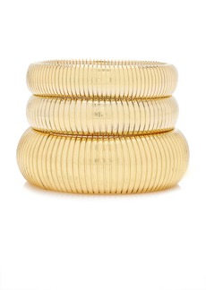 Ben-Amun - Exclusive Cobra 24K Gold-Plated Bracelet Set - Gold - OS - Moda Operandi - Gifts For Her