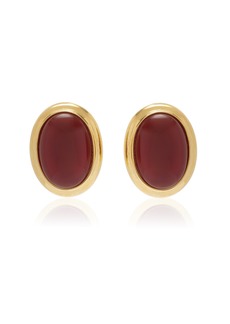 Ben-Amun - Exclusive Madison 24K Gold-Plated Carnelian Earrings - Red - OS - Moda Operandi - Gifts For Her