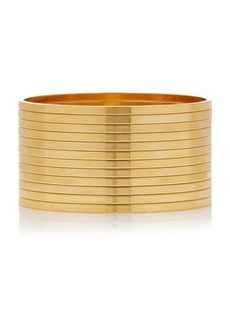 Ben-Amun - Exclusive Set-of-Twelve 24K Gold-Plated Bangles - Gold - OS - Moda Operandi - Gifts For Her