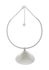 Ben-Amun - Exclusive Silver-Plated Shell Pendant Necklace - Silver - OS - Moda Operandi - Gifts For Her