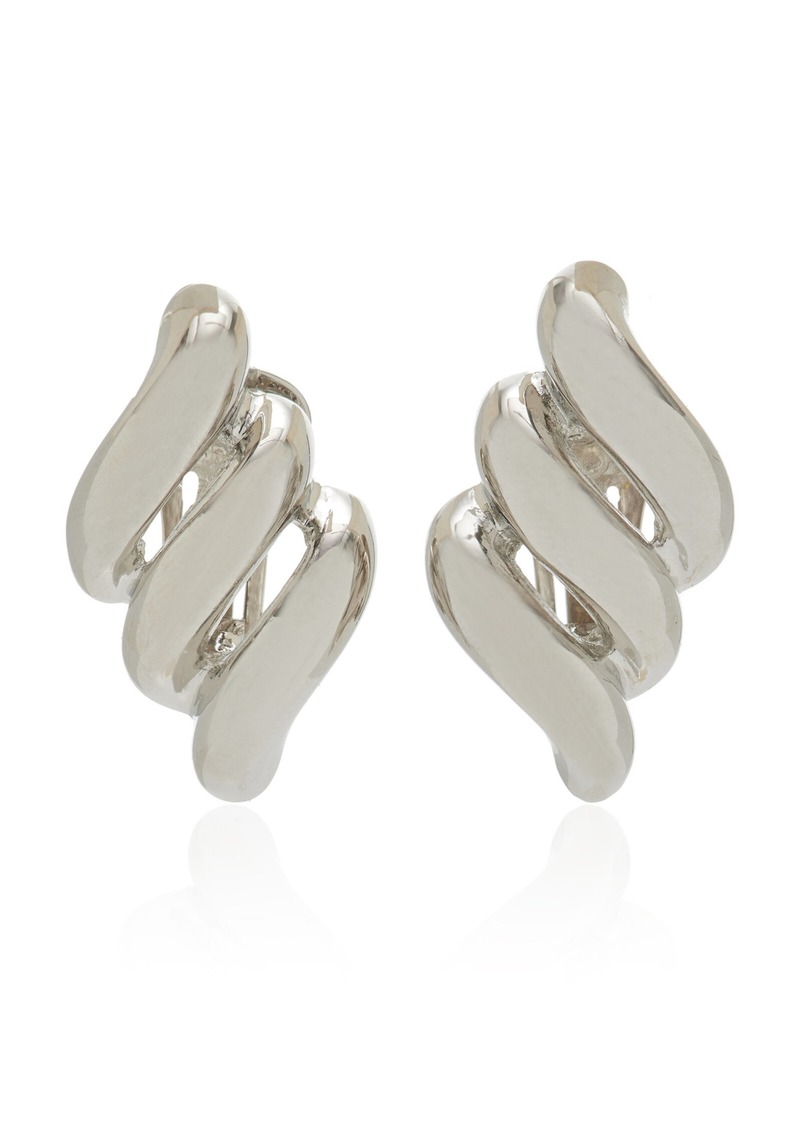 Ben-Amun - Exclusive Silver-Tone Clip-On Earrings - Silver - OS - Moda Operandi - Gifts For Her