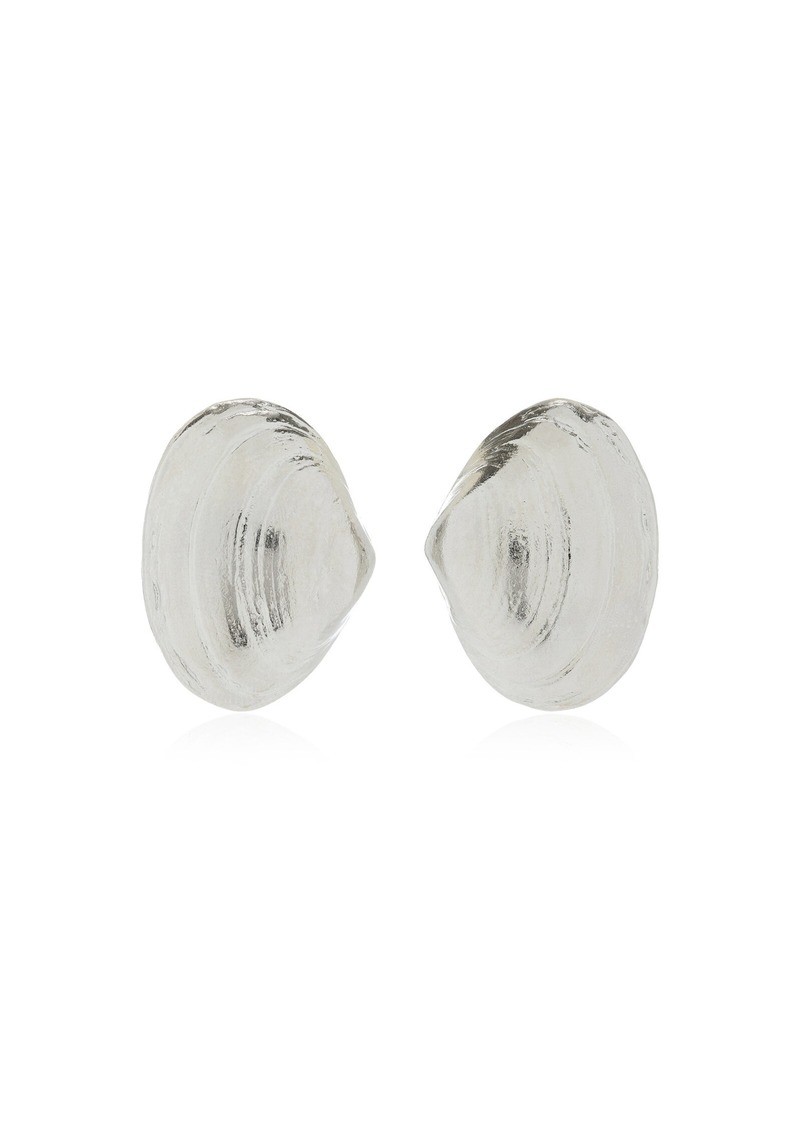 Ben-Amun - Exclusive Silver-Tone Shell Earrings - Silver - OS - Moda Operandi - Gifts For Her