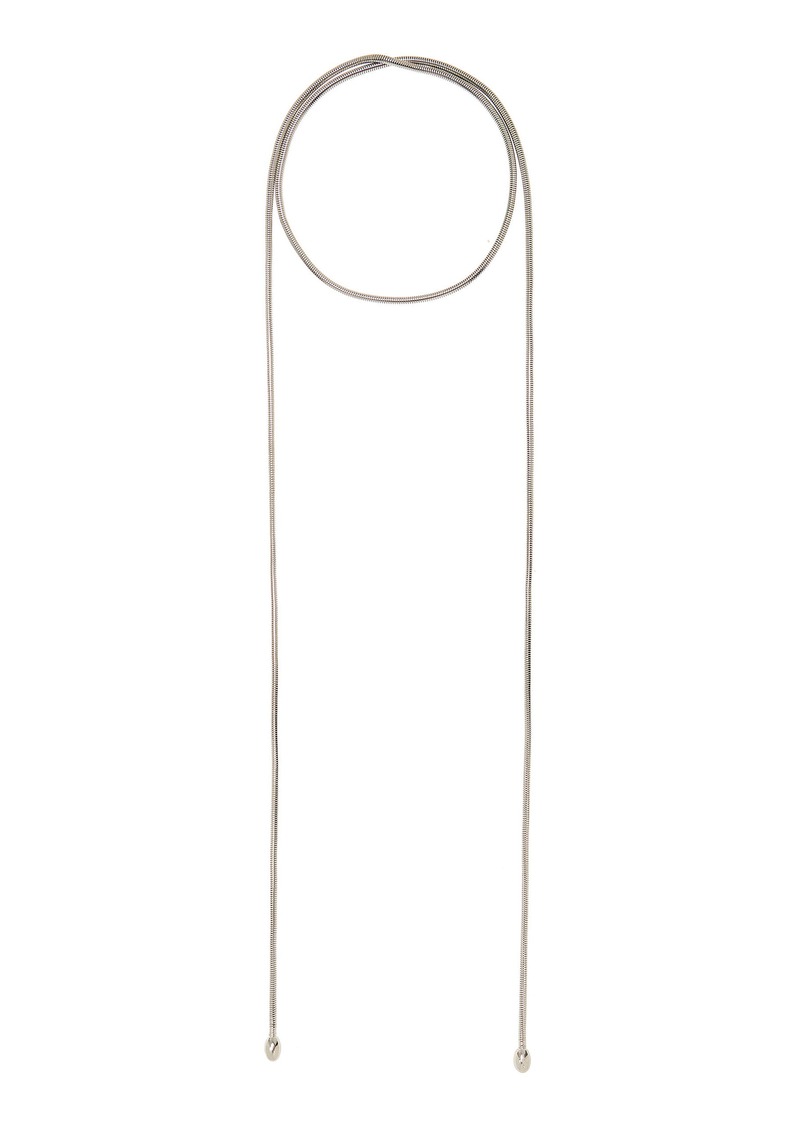 Ben-Amun - Exclusive Silver-Tone Wrap Necklace - Silver - OS - Moda Operandi - Gifts For Her