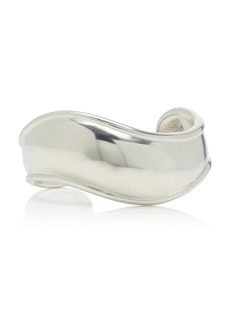 Ben-Amun - Exclusive Small Wave 24K White-Gold Cuff - Silver - OS - Moda Operandi - Gifts For Her