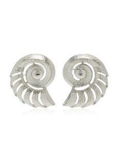 Ben-Amun - Exclusive Summer Silver-Tone Shell Earrings - Silver - OS - Moda Operandi - Gifts For Her