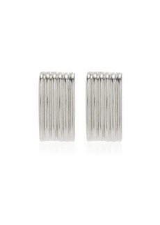 Ben-Amun - Ribbed Silver-Plated Earrings - Silver - OS - Moda Operandi - Gifts For Her