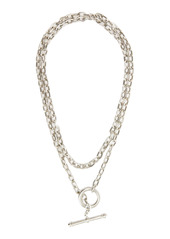 Ben-Amun - Women's Exclusive Chainlink Silver-Plated Brass Necklace - Silver - Moda Operandi
