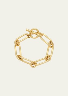 Ben-Amun 24K Gold Electroplate Chain Link Bracelet