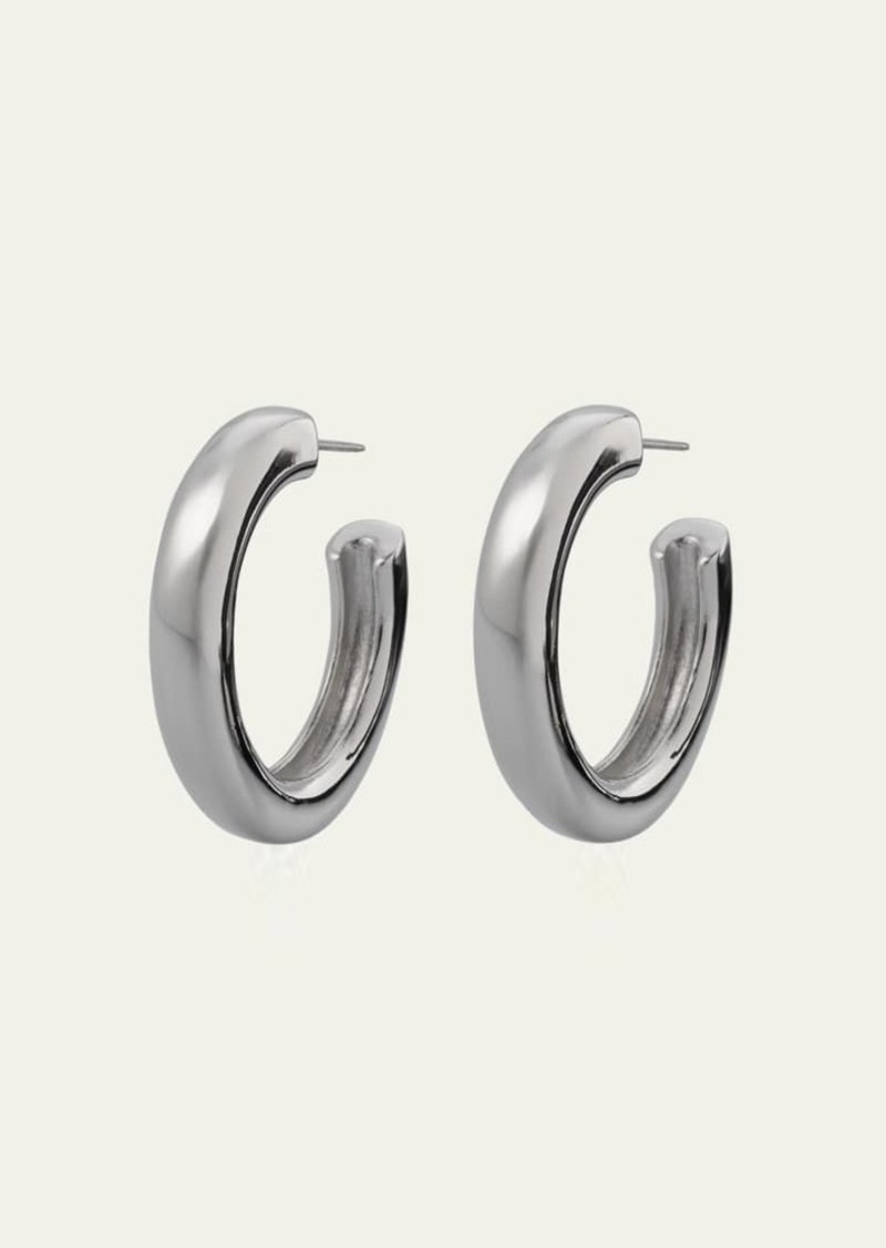 Ben-Amun Alexis Silver-Plated Hoop Earrings