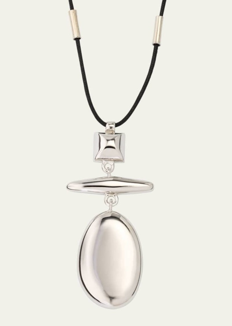 Ben-Amun Andrea Cord Pendant Necklace