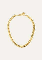 Ben-Amun Aurelia Gold Snake Necklace