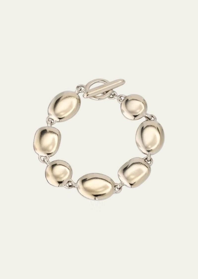 Ben-Amun Faye Silver Nugget Bracelet