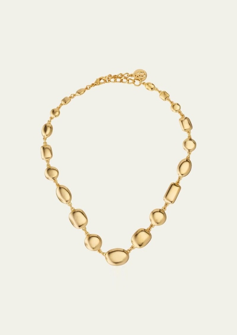 Ben-Amun Garner Gold Nugget Necklace