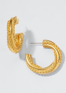 Ben-Amun Gold Hoop Earrings