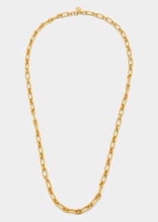 Ben-Amun Long Textured Chain-Link Necklace