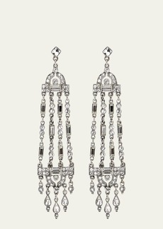 Ben-Amun Multi-Strand Crystal Drop Earrings