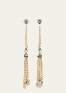 Ben-Amun Pearly Tassel Earrings