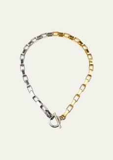 Ben-Amun Two-Tone Link Necklace  16L