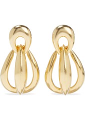 Ben-amun Woman 24-karat Gold-plated Clip Earrings Gold