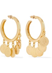 Ben-amun Woman Gold-tone Hoop Earrings Gold