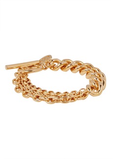 Ben-Amun Layered Chain Link Toggle Bracelet