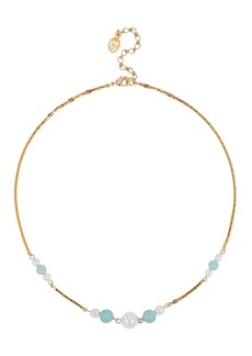 Ben-Amun Pearl Chain Necklace