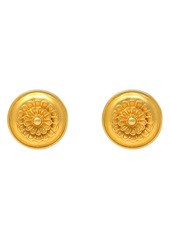 Ben-Amun Floral Clip-On Earrings in Gold at Nordstrom