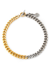 Ben-Amun Two Tone Chain Link Necklace in Gold Silver at Nordstrom