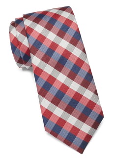 Ben Sherman Check Print Tie in Red at Nordstrom Rack
