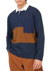 Ben Sherman Colorblock Utility Cotton Rugby Shirt