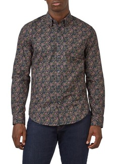 Ben Sherman Floral Cotton Button-Down Shirt