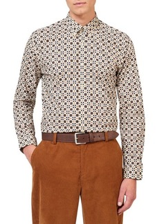 Ben Sherman Foulard Print Button-Down Shirt