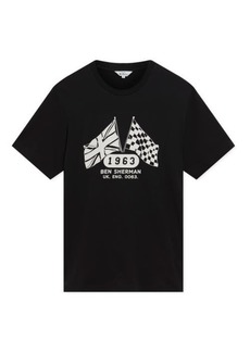 Ben Sherman Heritage Flag Organic Cotton Graphic T-Shirt